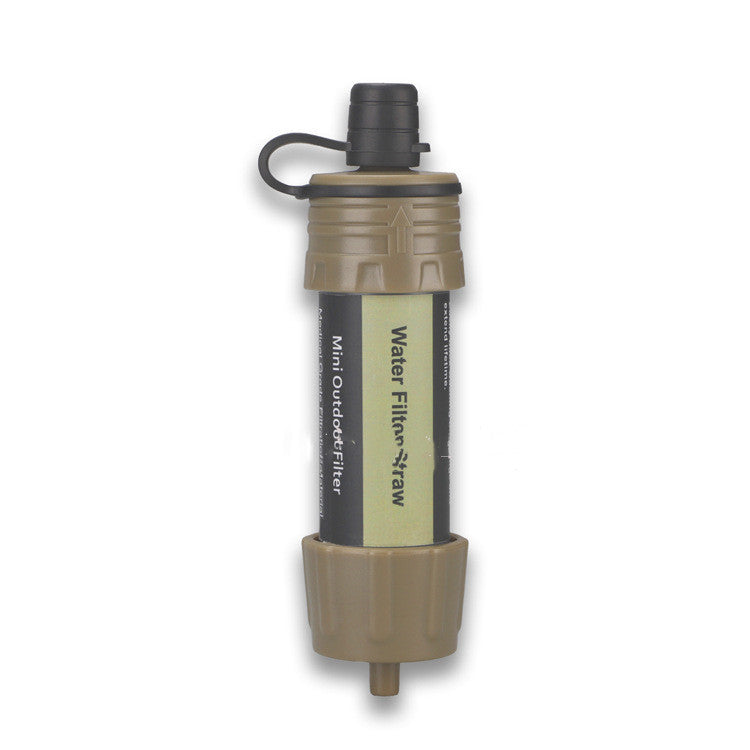 Personal water filter straw - close-up